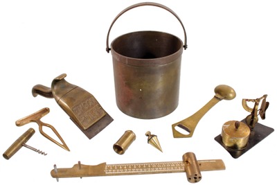 Assorted Makers: Misc. Brass Items Opportunity Lot