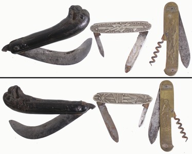 Assorted Makers: Three Interesting Early Pocket Knives