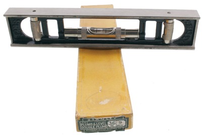 Stanley Rule & Level, No. 36 G: Unused 12"  Length Cast Iron Level