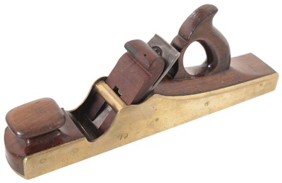 Unmarked: Craftsman Made Brass Body Infill Plane