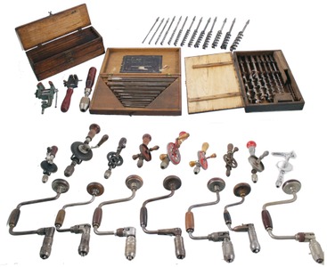 Assorted Makers: Lot Of Assorted Braces, |hds & Hand Drills