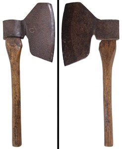 Unmarked: Early Hand  Forged Broad Axe