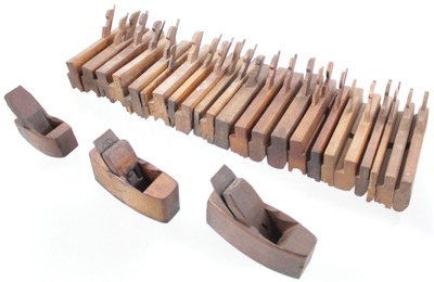 Assorted Makers: Lot Of Sound & Usabl Molding Planes