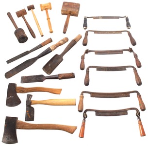 Assorted Makers: Lot Of Sound & Usable Edge Tools