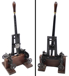 Albert W. Miller, Riverside, California: Miller's Patent Mortise Machine