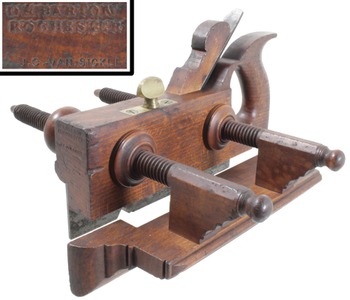 D.R. Barton & Company, Rochester, New York: Handled Beech Plow Plane