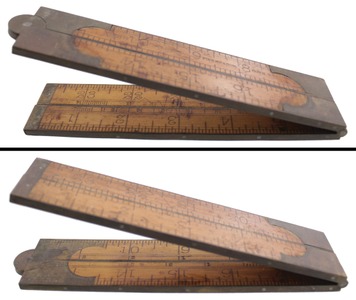 Chapin-Stephens Company, Pine Meadow, Connecticut, No. 78 1/2: Two-Foot, Four-Fold Folding Rule