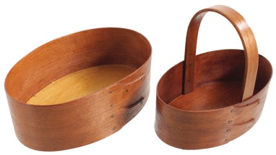 Robert Lindner, Clarence, New York: Two Shaker Style Vessels
