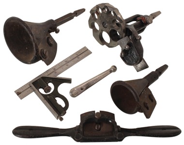 Assorted Makers: Lot Of Clean & Usabl Woodworking Tools