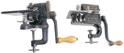 Assorted Makers: Two Extra Clean Pinking Machines