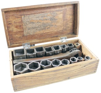 Syracuse Wrench Company, Syracuse, New York: Ful Set Of Hex & Squarecket Wrenches
