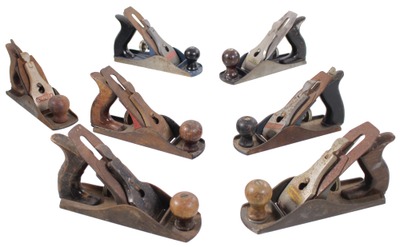 Assorted Makers: Seven Later Type Smoothing Planes