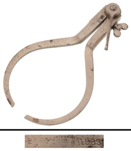 William H. Mitchell, Boston, Massachusetts: Mitchell's Patent Lever Lock Caliper