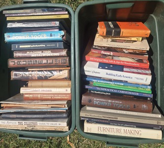 Assorted Makers: Lot Of Woodworking Reference Books