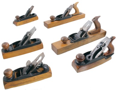 Stanley Rule & Level: Lot Of Six Clean Transitional Planes