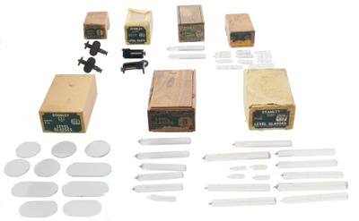 Stanley Rule & Level, No. 208: Five Boxes Of Asst. Level Vials