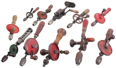 Assorted Makers: Lot Of Sound & Usabl Hand Drills