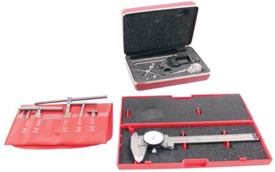 L.S. Starrett Company, Athol, Massachusetts: Three Original Box Machinists' Tools