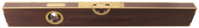 Stanley Rule & Level: Brass Bound Rosewood Level
