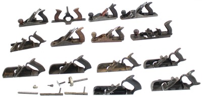 Stanley Rule & Level: Lot Of |id Metallic Woodworking Planes