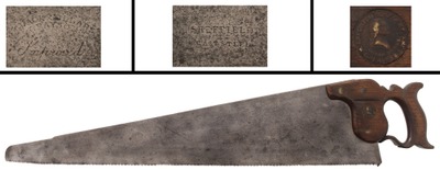 W. Greaves & Sons, Sheffield, England: Rare "George Washington" Saw