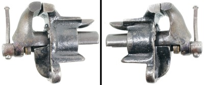George A. Colton, Syracuse, New York: Early Patent 1" Jaw Bench Vise