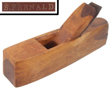 Unmarked: Solid Lignum Vitae Shipwright's Plane