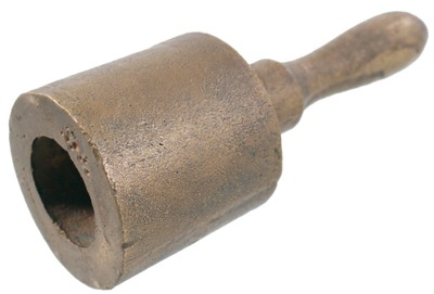 Unmarked: Unus. Cast Bronze Carver's Mallet
