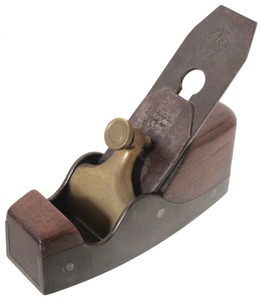 Unmarked: R'wood Infill Cast Iron Smooth Plane