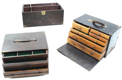 Assorted Makers: Three Early Type Tool Box