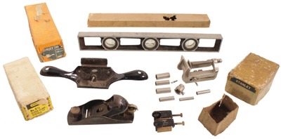 Stanley Rule & Level: Five Original Box Woodworking Tools