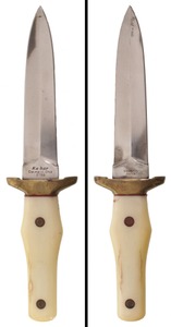 Cutco Cutlery Co./Cleveland, Oh No. 2750, No. 2750: Classic Sailor's "Boot Knife" Dagger