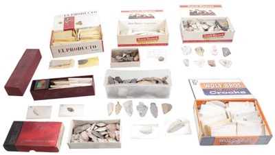 Assorted Makers: Lot Of Indian Made Stone Points & Tools