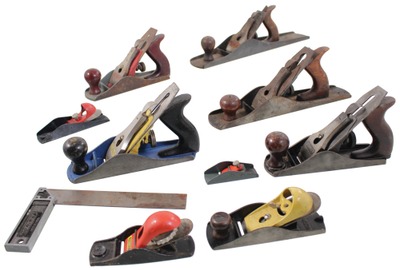Assorted Makers: Lot Of Clean & Usabl Woodworking Tools