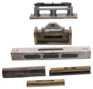 Assorted Makers: Five Shop Made Machinist's Levels