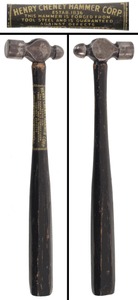 H. Cheney Company, Little Falls, New York: 2 Oz. Ball Pein Hammer