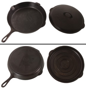 Griswold Manufacturing Company, Erie, Pennsylvania, No. 12: Rare Extra Lg. Cast Iron Frying Pan