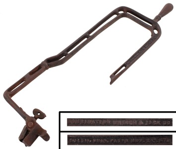 James B. Foote, Fredericktown, Ohio: Combination Buggy Jack And Wrench