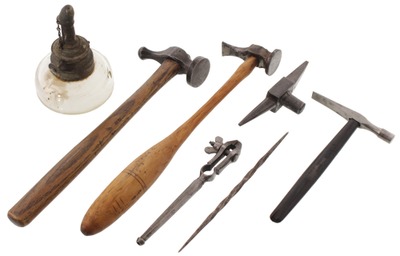 Assorted Makers: Wkg. Set Of Clean Metal Wkg. Tools