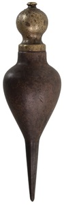 Unmarked: Massive Iron Body Plumb Bob
