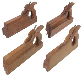 M. Crannell, Albany, New York: Two Pairs Of "Toolbo Size T/G Molding Planes