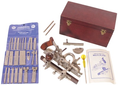 Garrett Wade & Lee Valley: Rare "Paragon" Brand Combination Plane