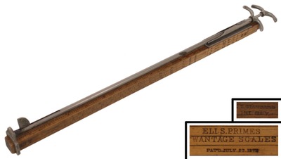 Prime, Eli S./Baltimore, Md No. 60, No. 60: Prime's Patent Wantage Scale