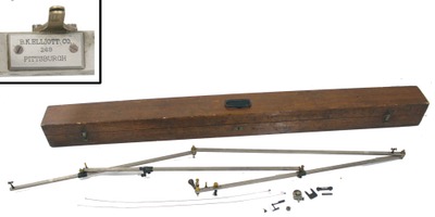 B.K. Elliott Company, Pittsburgh, Pennsylvania: Massive Steel Frame Pantograph