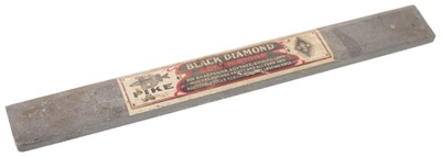 Pike Manufacturing Company, Pike, New Hampshire: Extra Clean "Black Diamond" Scythe Ston