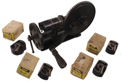 Stanley Rule & Level, No. 77: Hand Crank Dowel Machine