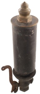 Unmarked: Early 4" Bell Steam Whistle