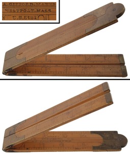 A. Gifford, Westport, Massachusetts: Two-Foot, Four-Fold Folding Rule