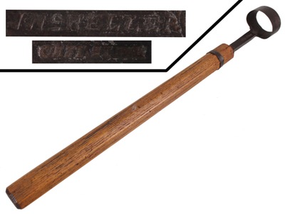 Keller, John/Lancaster Township,: 18th Century Handled Scorp