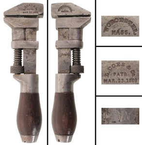 L. Coes & Company, Worcester, Massachusetts: "Coes No. 1" Patent Nut Wrench